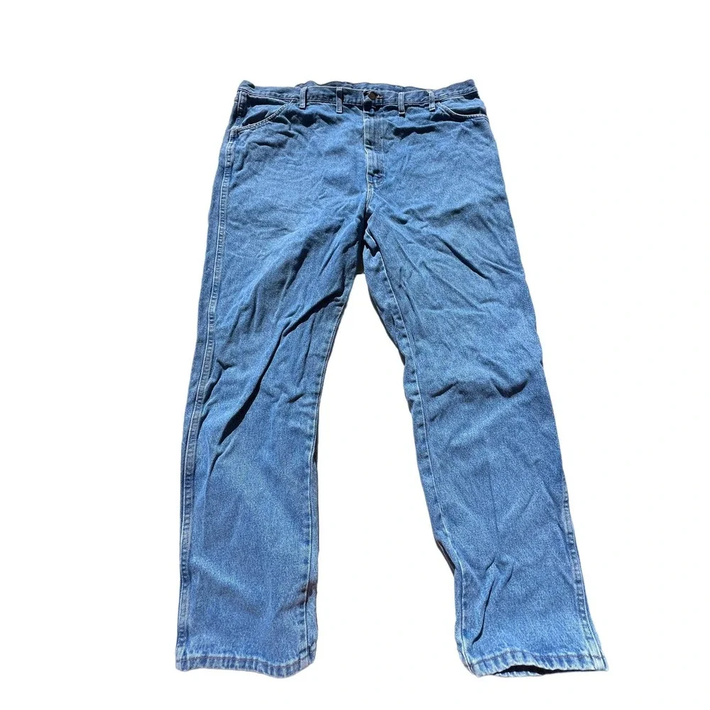 Rustler Men's‎ 46x32 Medium Wash Denim Jeans